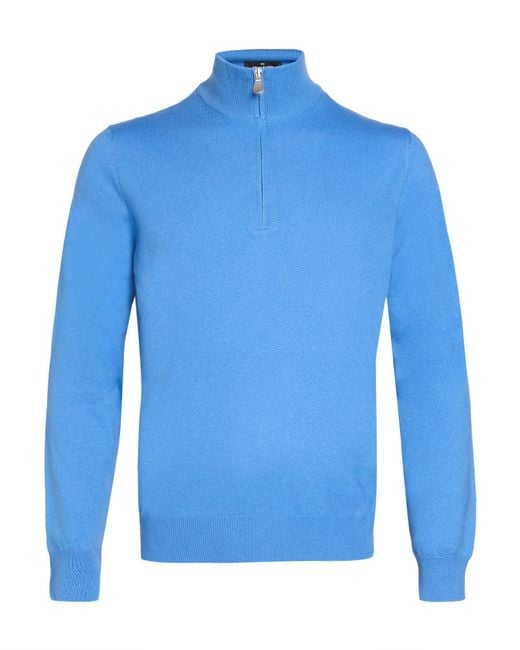 Gran Sasso Blue Turtlenecks for men