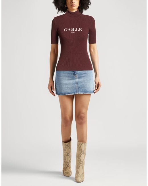 Gaelle Paris Red Turtleneck