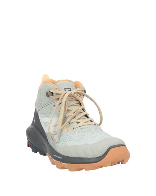 Salomon Gray Outpulse Mid Gtx Ankle Boots Synthetic Material, Textile Fibers