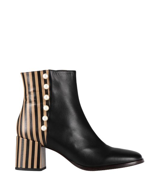 Chie Mihara Black Ankle Boots