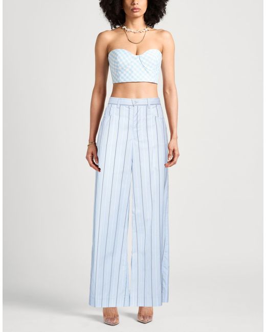 Marni Blue Pants Cotton