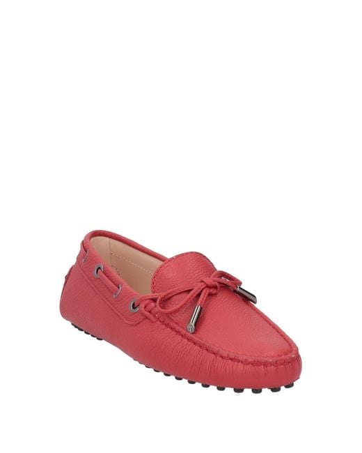 Tod's Red Loafer
