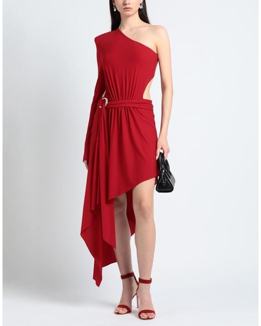 Alexandre Vauthier Red Mini Dress