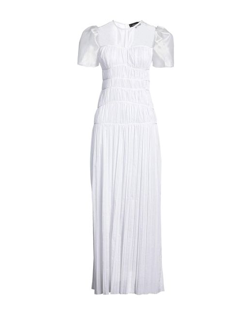 Rochas White Maxi Dress