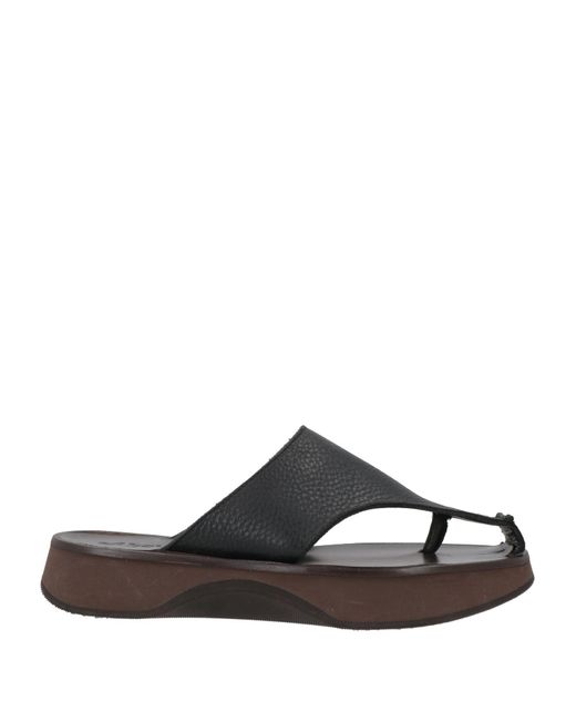 About Arianne Black Thong Sandal