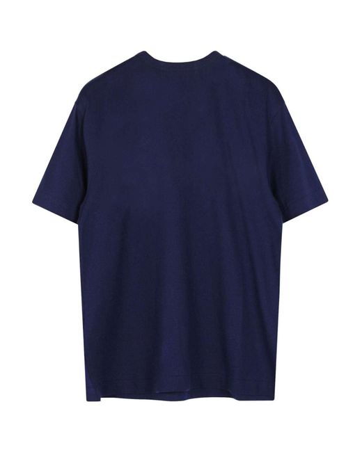 Camiseta COMME DES GARÇONS PLAY de hombre de color Blue