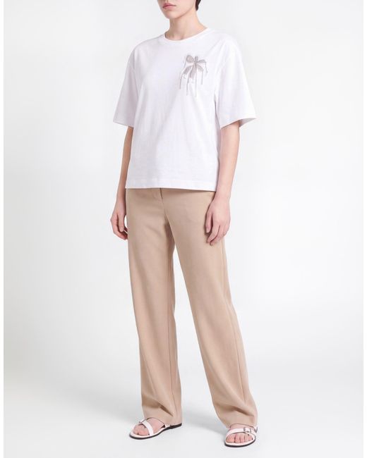 Brunello Cucinelli White T-Shirt Cotton