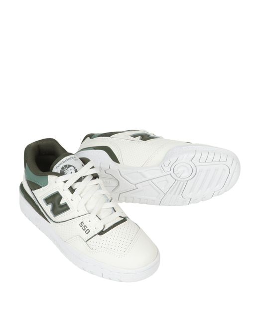New Balance White Trainers