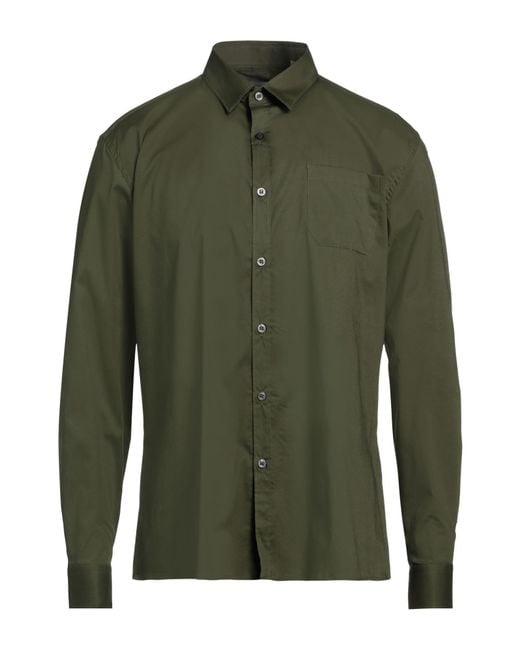 Daniele Alessandrini Green Shirt for men