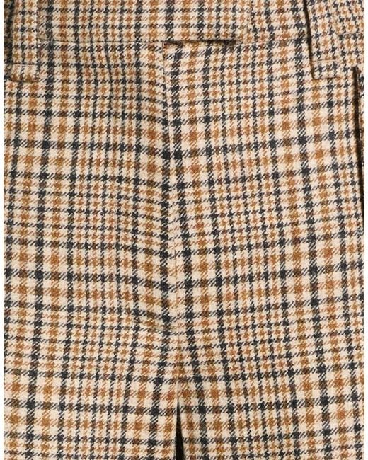 Brunello Cucinelli Natural Pants Virgin Wool