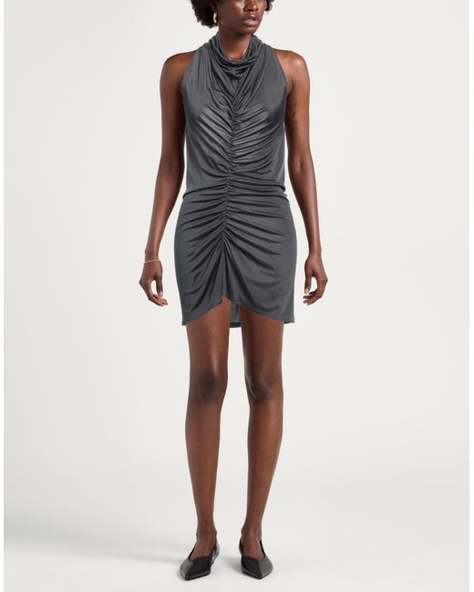 Atlein Gray Mini-Kleid