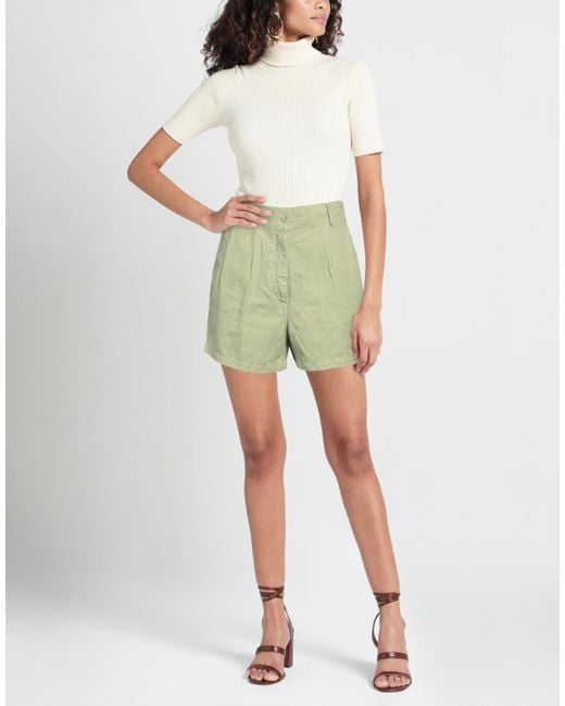 Aspesi Green Shorts & Bermuda Shorts