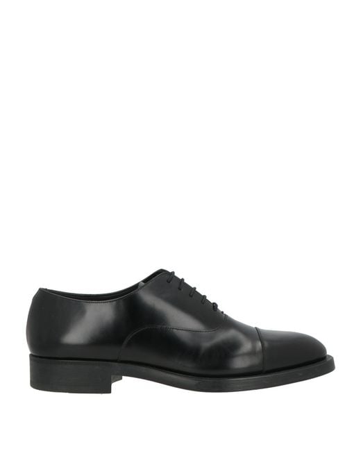 Stringate di Giorgio Armani in Black da Uomo