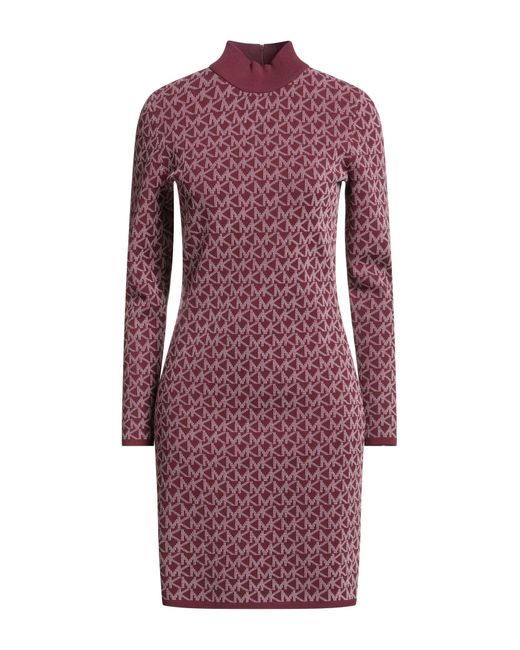 MICHAEL Michael Kors Purple Mini-Kleid
