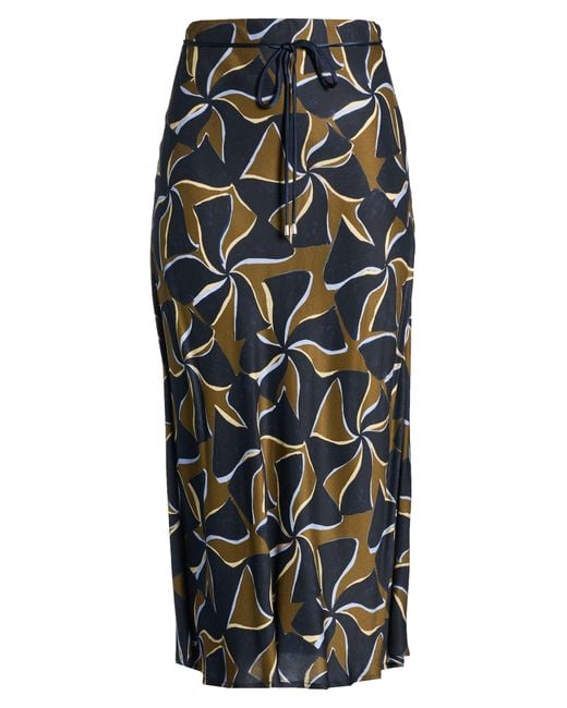 Ottod'Ame Black Midi Skirt Viscose