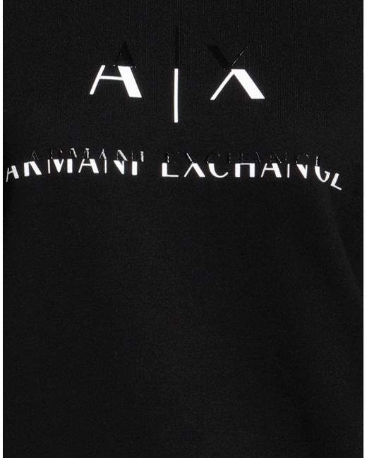 Armani Exchange Black Sweatshirt