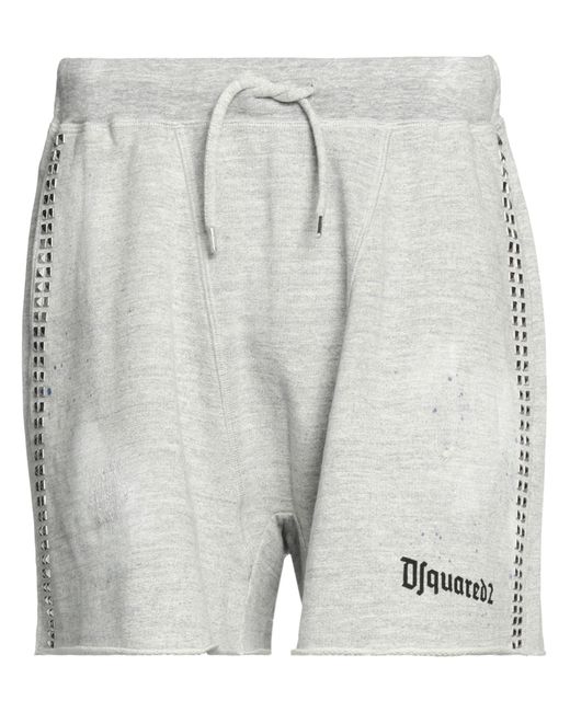 DSquared² Gray Shorts & Bermuda Shorts for men