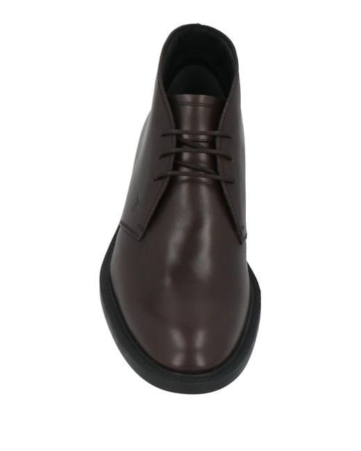 Tod's Brown Ankle Boots for men