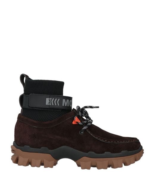 Moncler Black Ankle Boots for men