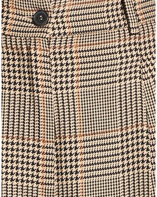 ViCOLO Brown Pants Polyester, Viscose