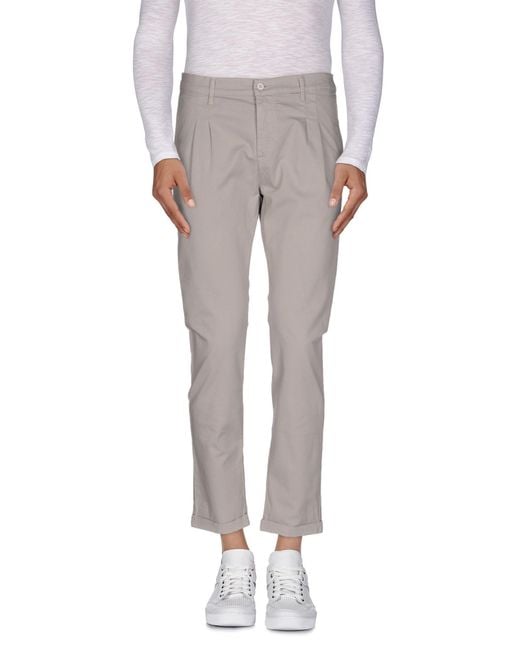 Daniele Alessandrini Gray Pants for men