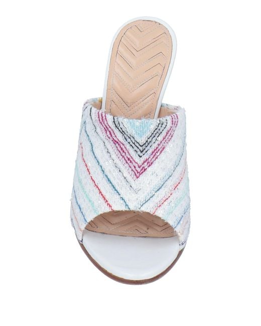 Missoni White Sandals