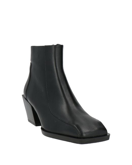 Ras Black Ankle Boots