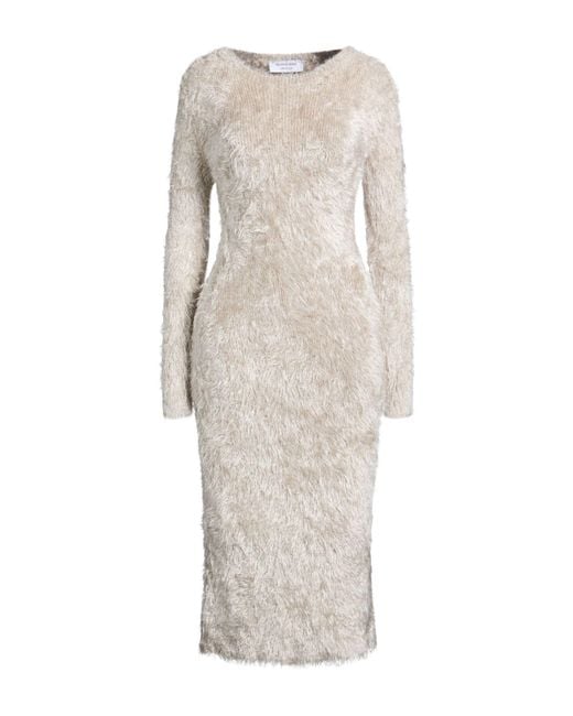 MARINE SERRE Natural Line Midi Dress Recycled Polyamide, Viscose, Polyester