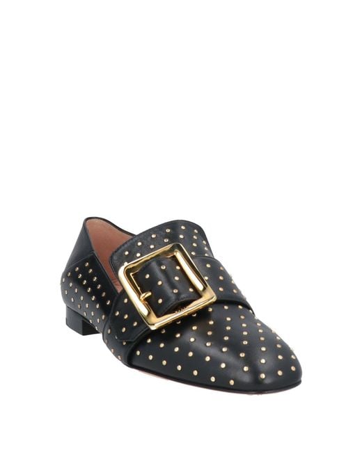 Bally Gray Loafers Lambskin