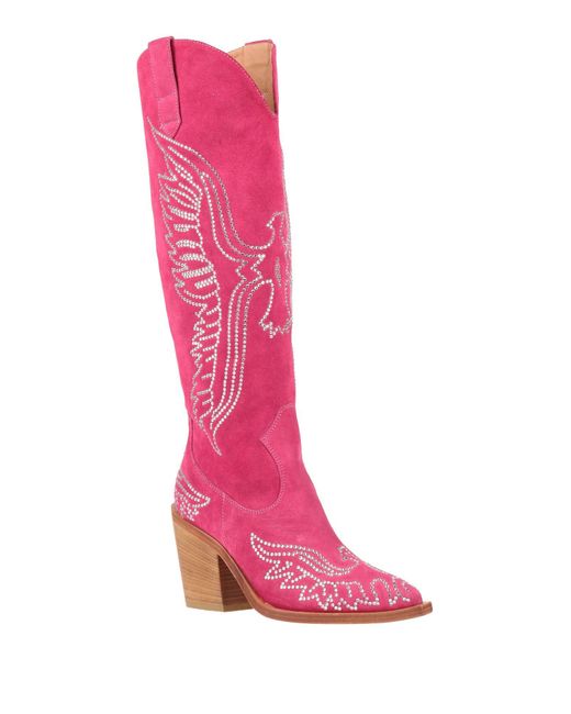 JE T'AIME Pink Boot