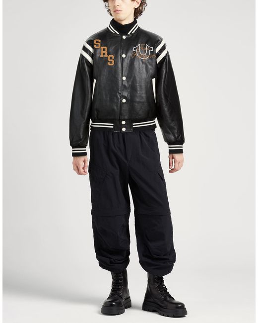 True Religion Black Jackets for men