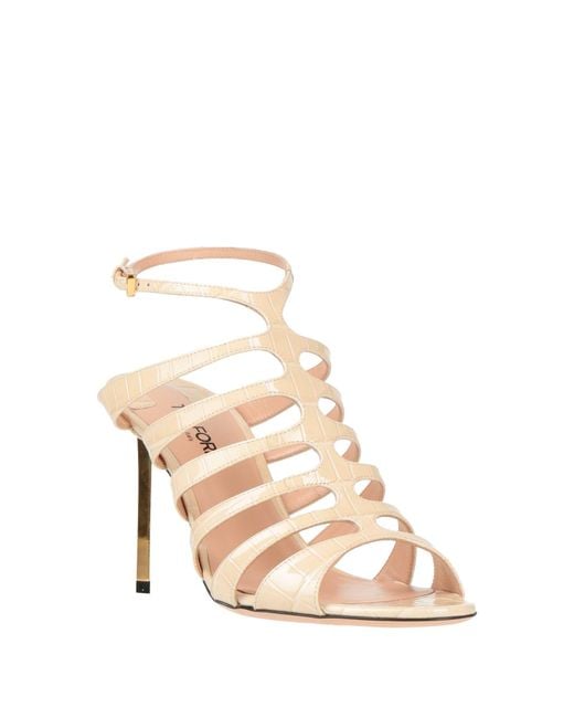 Tom Ford Natural Sandals