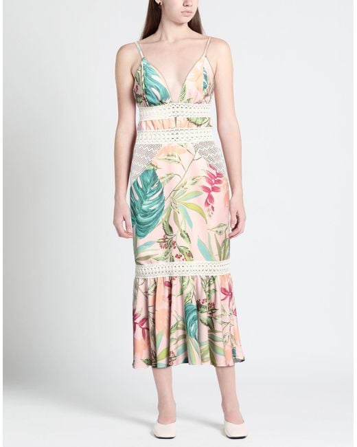 Robe midi PATBO en coloris White