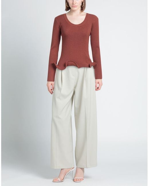 ViCOLO Red Sweater Viscose, Polyester, Polyamide