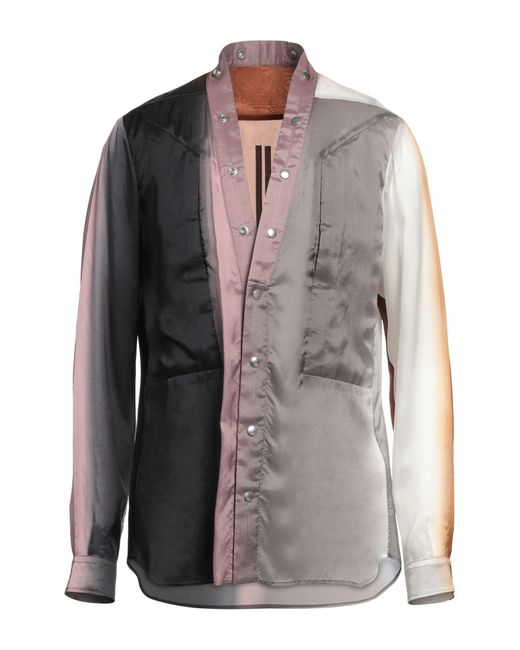 Camicia di Rick Owens in Gray da Uomo