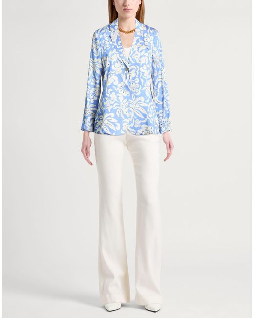 Maliparmi Blue Blazer Polyester
