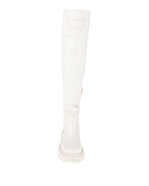 Laura Biagiotti White Stiefel