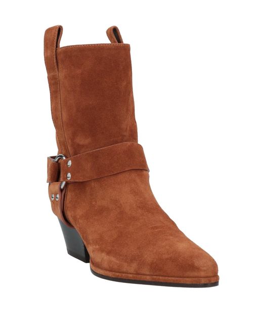 Sergio Rossi Brown Ankle Boots