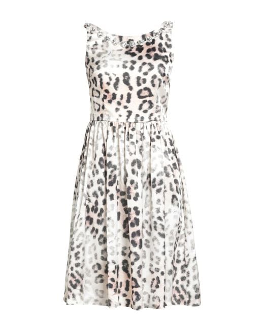 Gaelle Paris White Mini Dresses