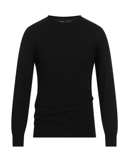 Alpha Studio Black Sweaters for men