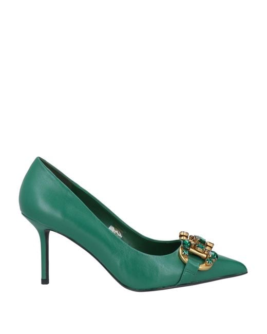 Tosca Blu Green Pumps Leather