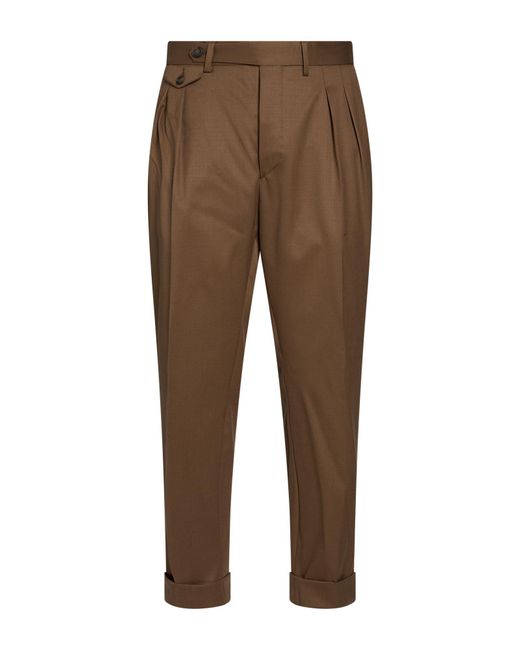 Manuel Ritz Brown Trouser for men