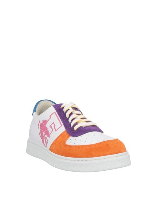 Etro White Sneakers Leather