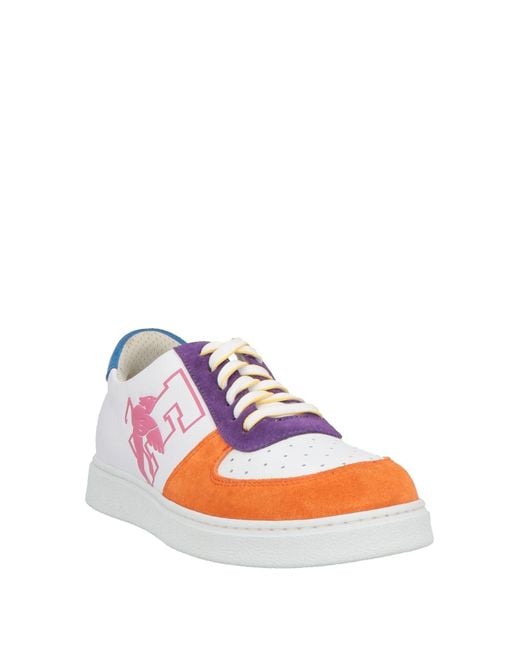 Etro White Sneakers Leather