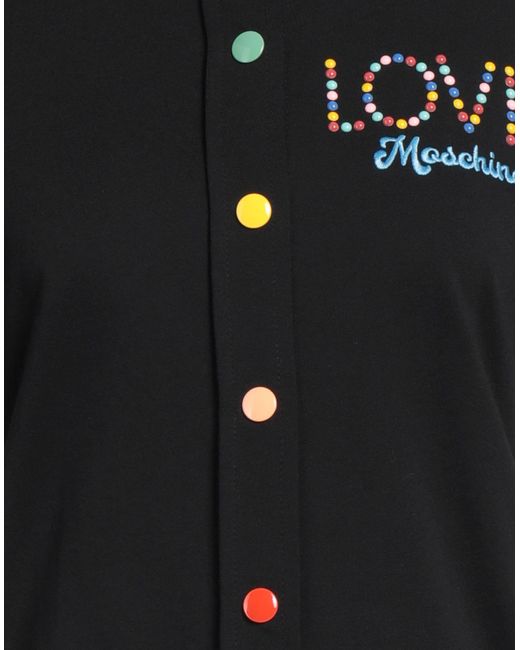 Camisa Love Moschino de color Black