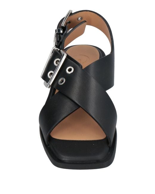 Ganni Black Sandals