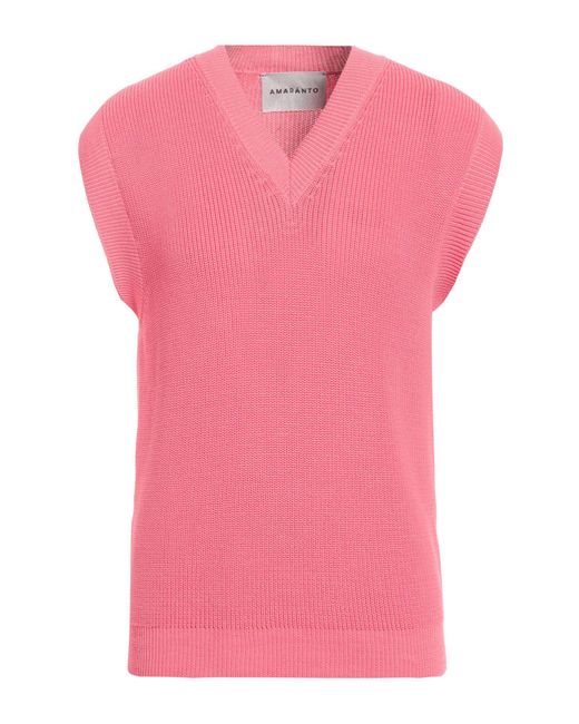 Amaranto Pink Sweater for men