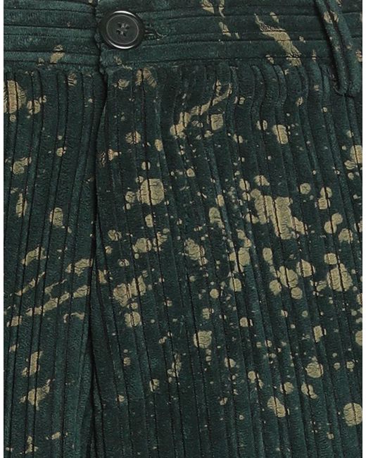 MOOD_ONE Green Pants Polyester, Polyamide
