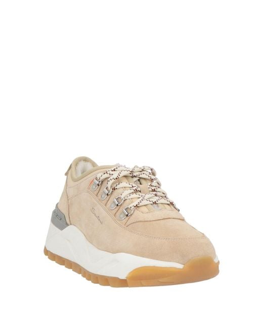 Santoni Natural Trainers