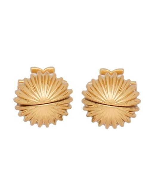 Orecchini di Tory Burch in Natural